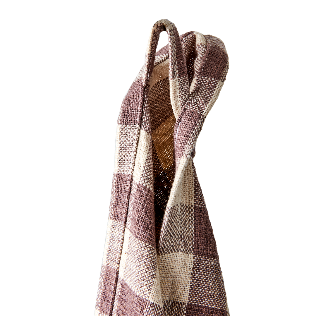 Affari of Sweden - INGRID Kökshandduk, Lila/elfenben