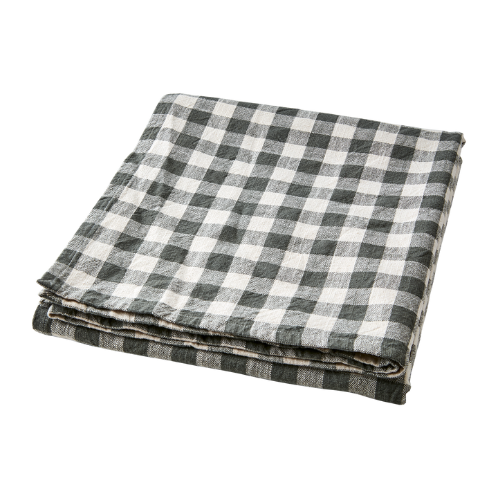 Affari of Sweden - INGRID Bordsduk, Grön/elfenben