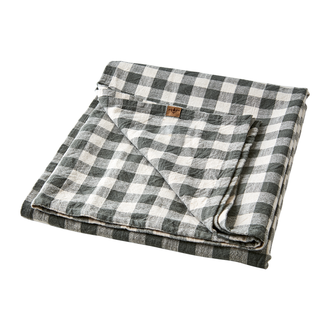 Affari of Sweden - INGRID Bordsduk, Grön/elfenben