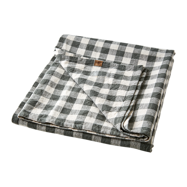 Affari of Sweden - INGRID Bordsduk, Grön/elfenben