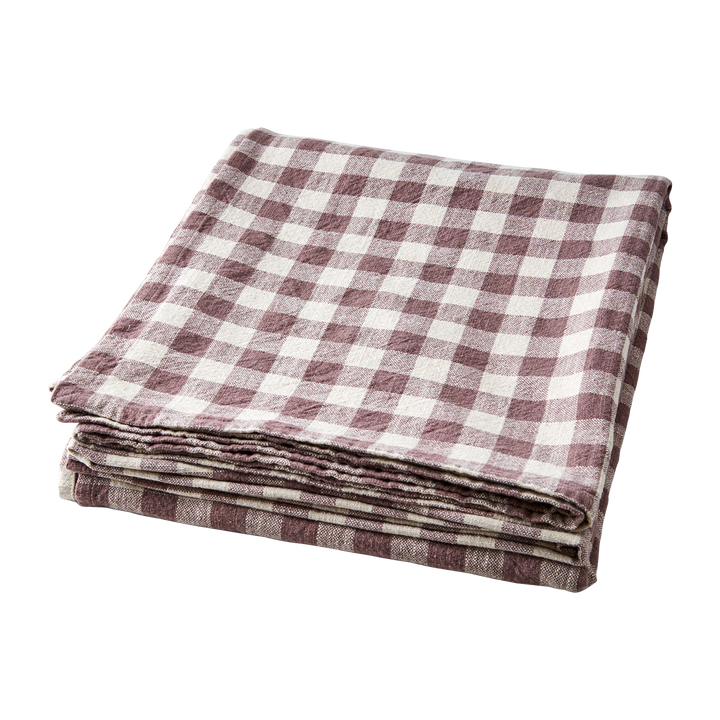 Affari of Sweden - INGRID Bordsduk, Lila/elfenben