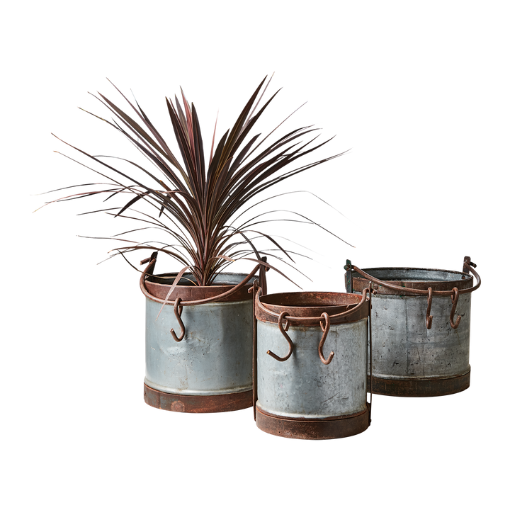 Affari of Sweden - TREASURE Kruka, set om 3, Grå