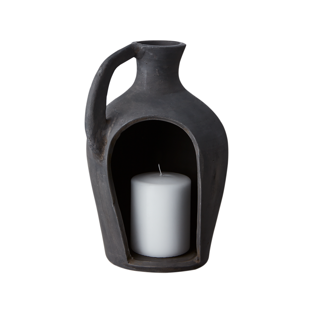 Affari of Sweden - FLODA Lykta, Svart