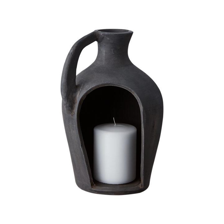 Affari of Sweden - FLODA Lykta, Svart