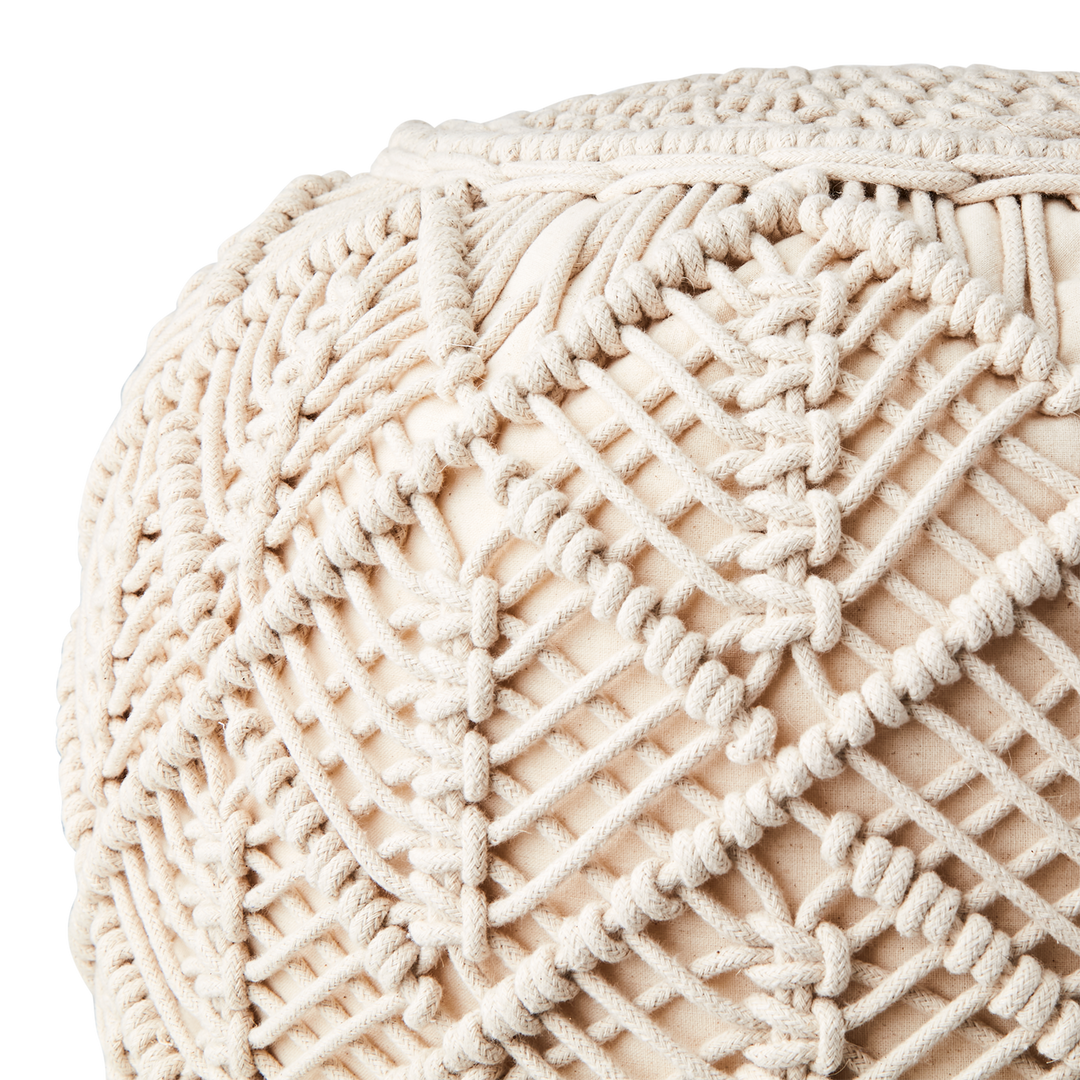 Affari of Sweden - JUNI Sittpuff, Elfenben