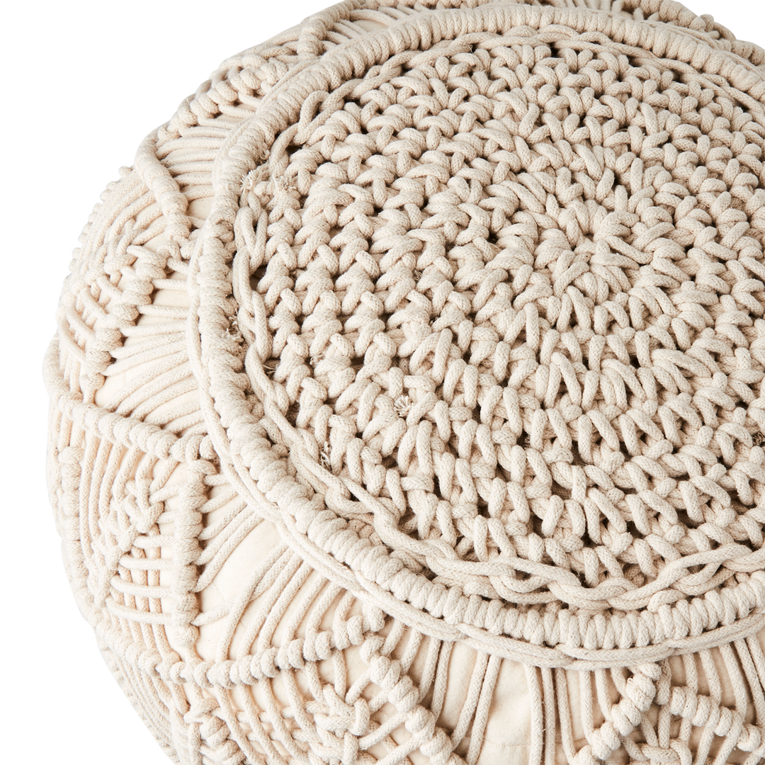 Affari of Sweden - JUNI Sittpuff, Elfenben