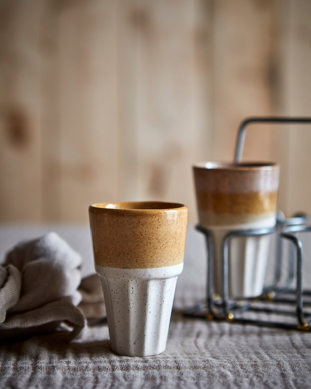 Affari of Sweden - COSTA Kopp M, Elfenben/senapsgul (x12)