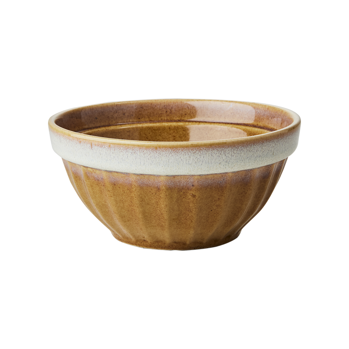 Affari of Sweden - COSTA Skål L, Senapsgul/flerfärgad