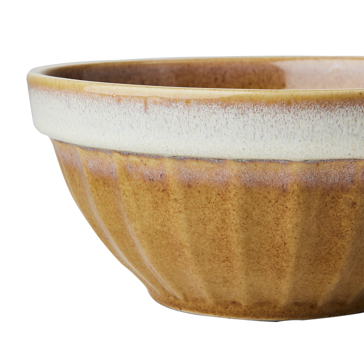 Affari of Sweden - COSTA Skål L, Senapsgul/flerfärgad