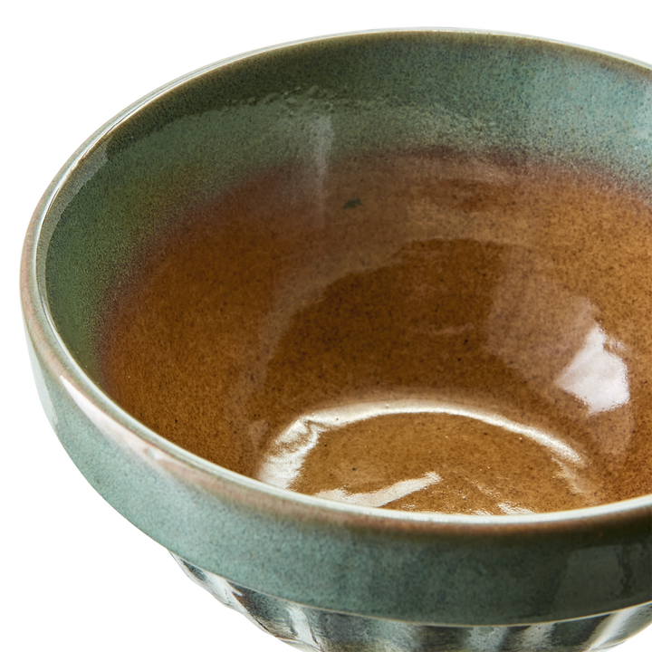 Affari of Sweden - COSTA Skål M, Ljusgrön/flerfärgad