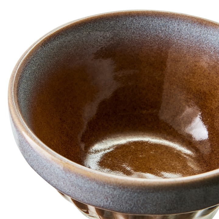 Affari of Sweden - COSTA Skål M, Senapsgul/flerfärgad