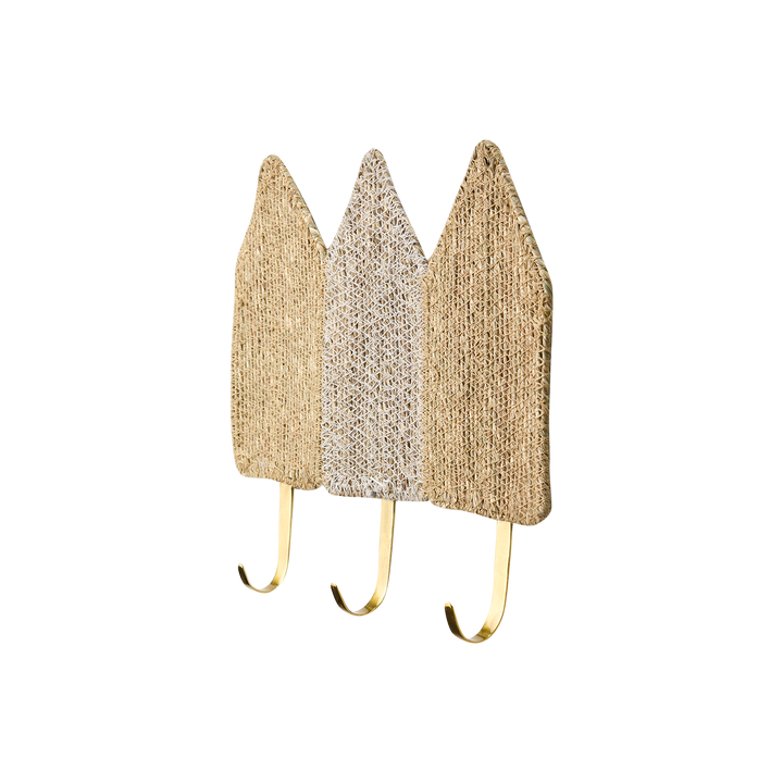 Affari of Sweden - LANDO Klädhängare, Vit/natur (x2)