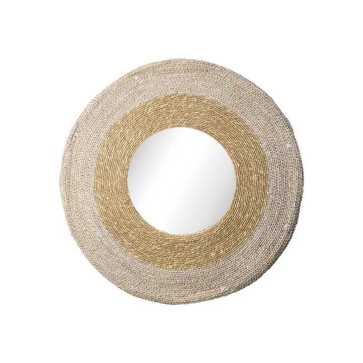 Affari of Sweden - LANDO Spegel, Vit/natur