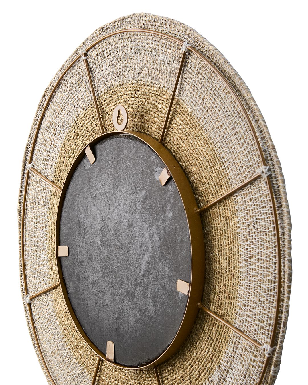 Affari of Sweden - LANDO Spegel, Vit/natur