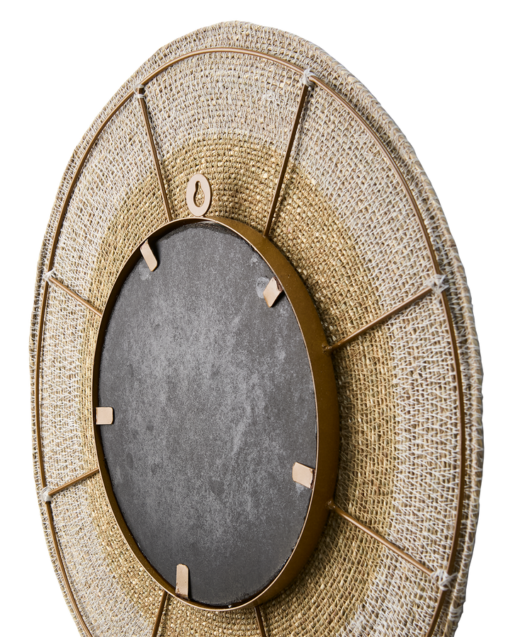 Affari of Sweden - LANDO Spegel, Vit/natur