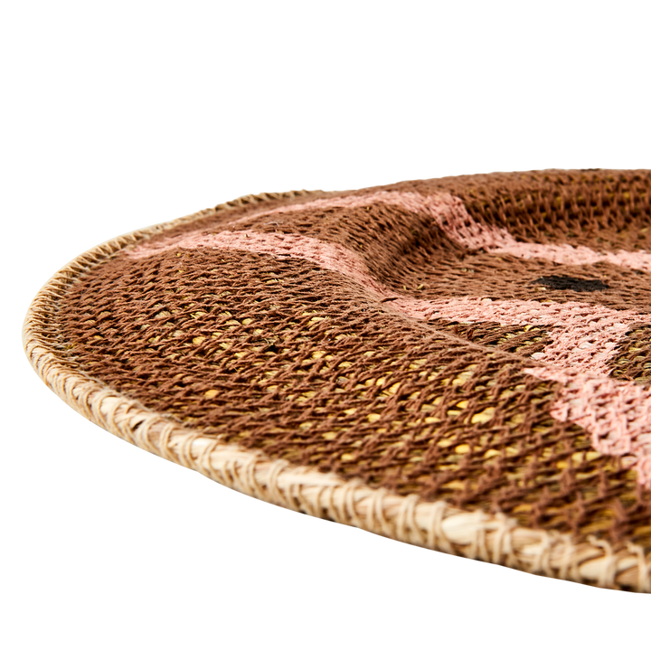 Affari of Sweden - MADIBA Fat/dekoration, Brun/senapsgul