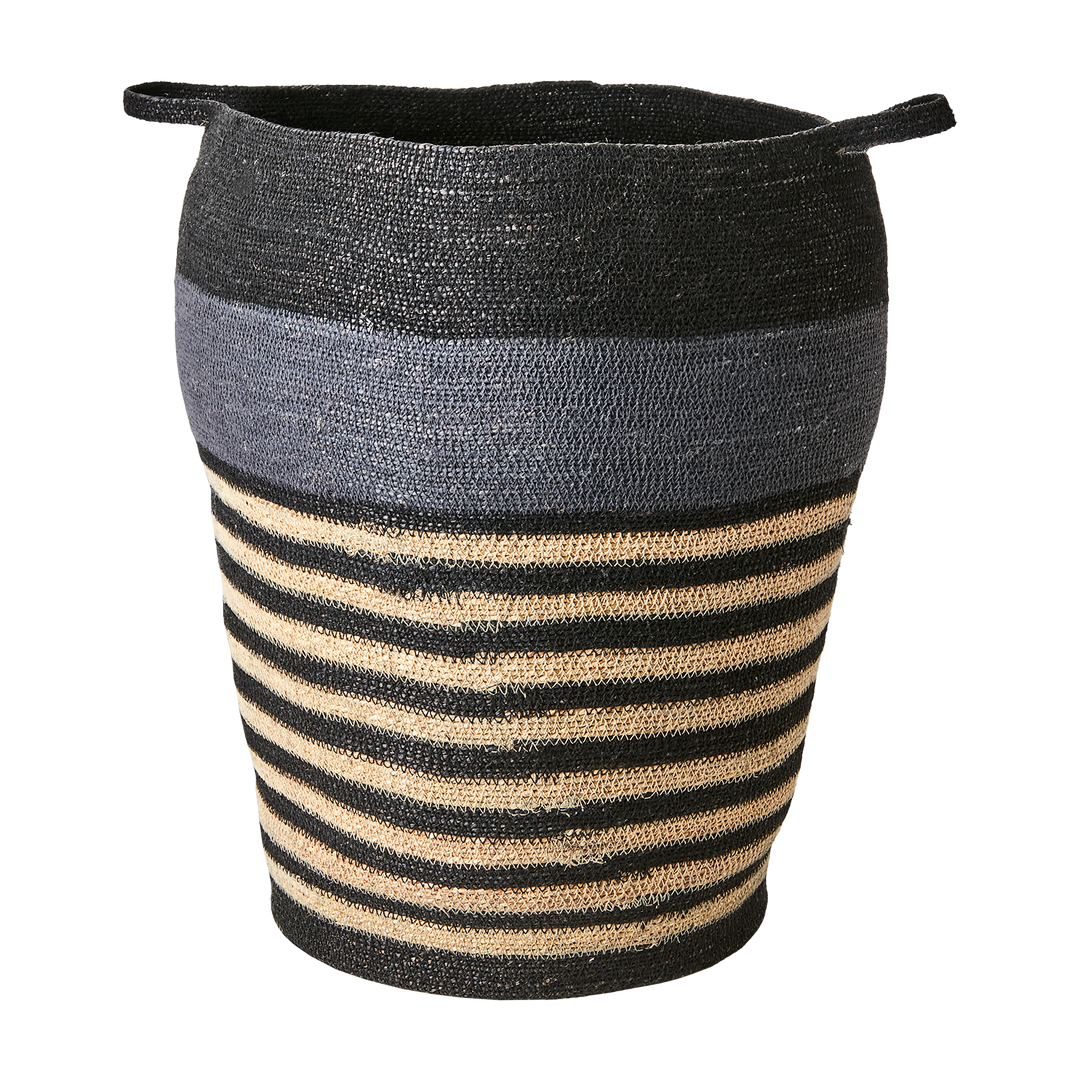 Affari of Sweden - MADIBA Korg, set om 2, Grå/svart/natur