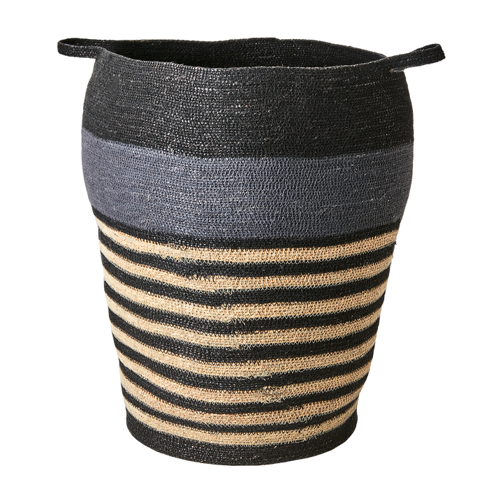 Affari of Sweden - MADIBA Korg, set om 2, Grå/svart/natur