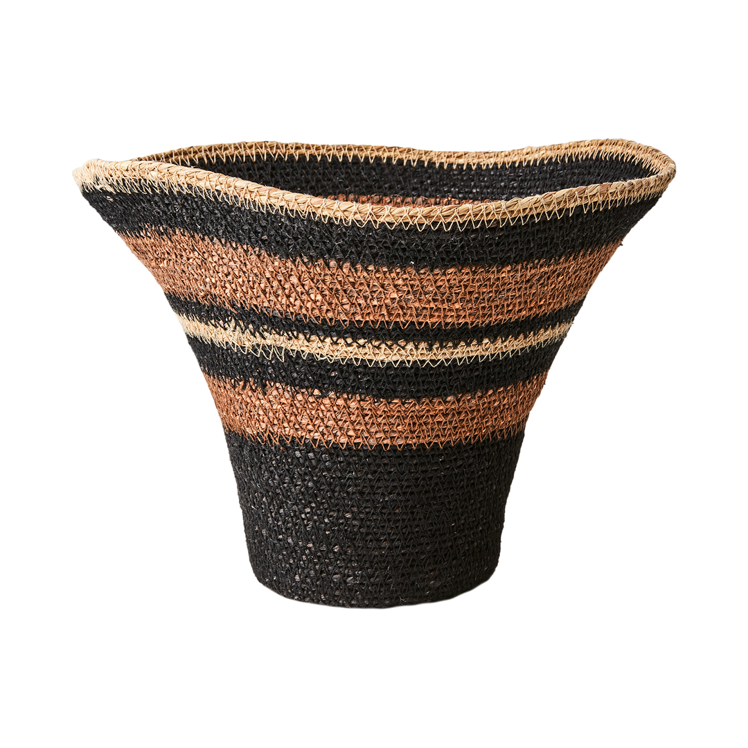 Affari of Sweden - MADIBA Korg, set om 3, Svart/brun/beige