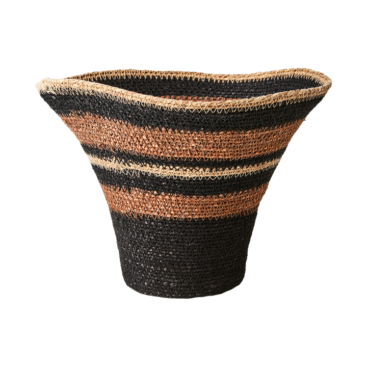 Affari of Sweden - MADIBA Korg, set om 3, Svart/brun/beige