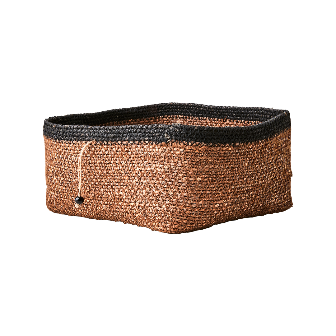 Affari of Sweden - MADIBA Korg, set om 3, Brun/svart