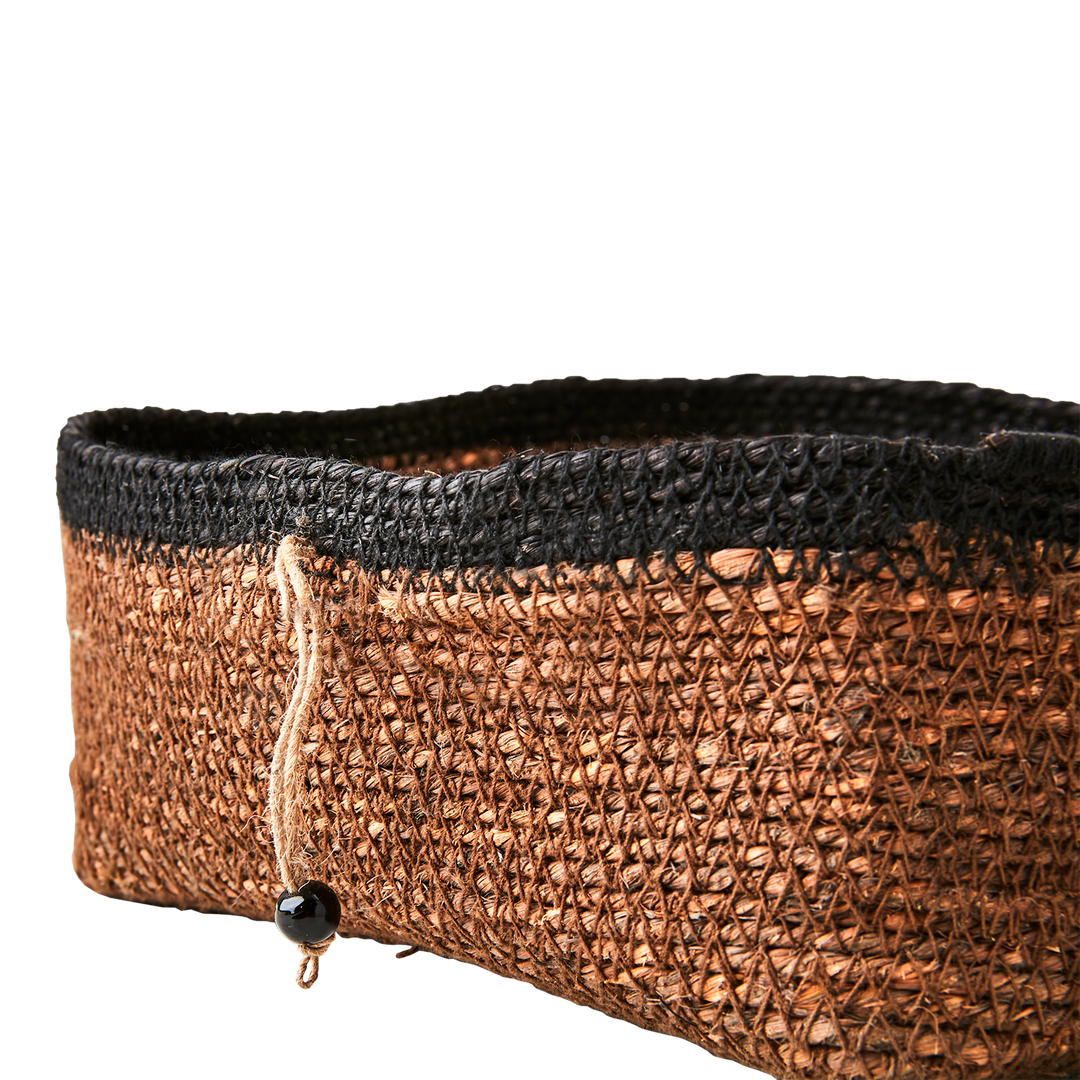 Affari of Sweden - MADIBA Korg, set om 3, Brun/svart