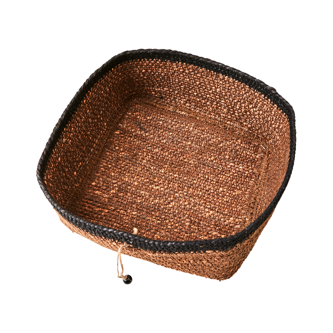 Affari of Sweden - MADIBA Korg, set om 3, Brun/svart