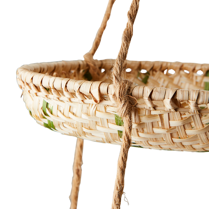 Affari of Sweden - SUNNY Hängande korg, Natur/grön