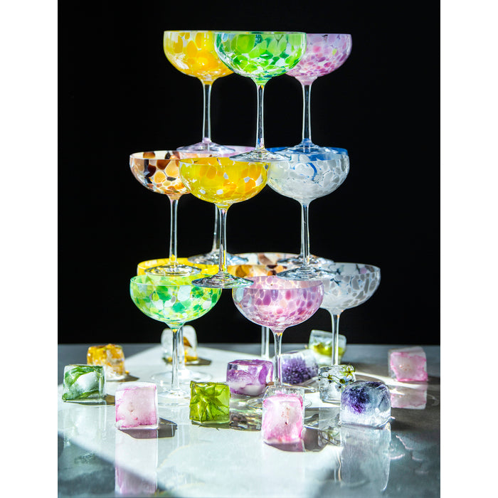 Magnor - Swirl Champagneglas gul 22 cl