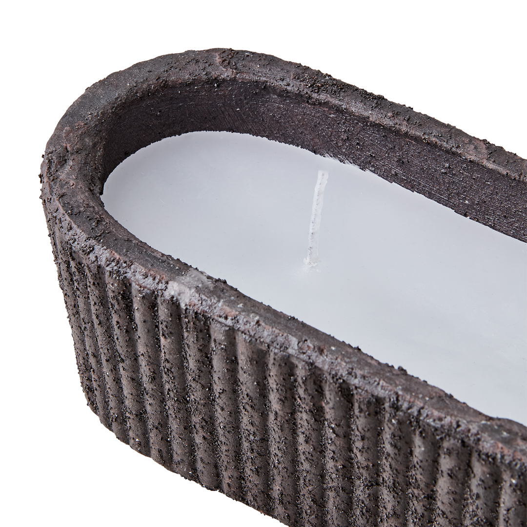 Affari of Sweden - EVENT Kruka med inomhusljus, Svart/brun