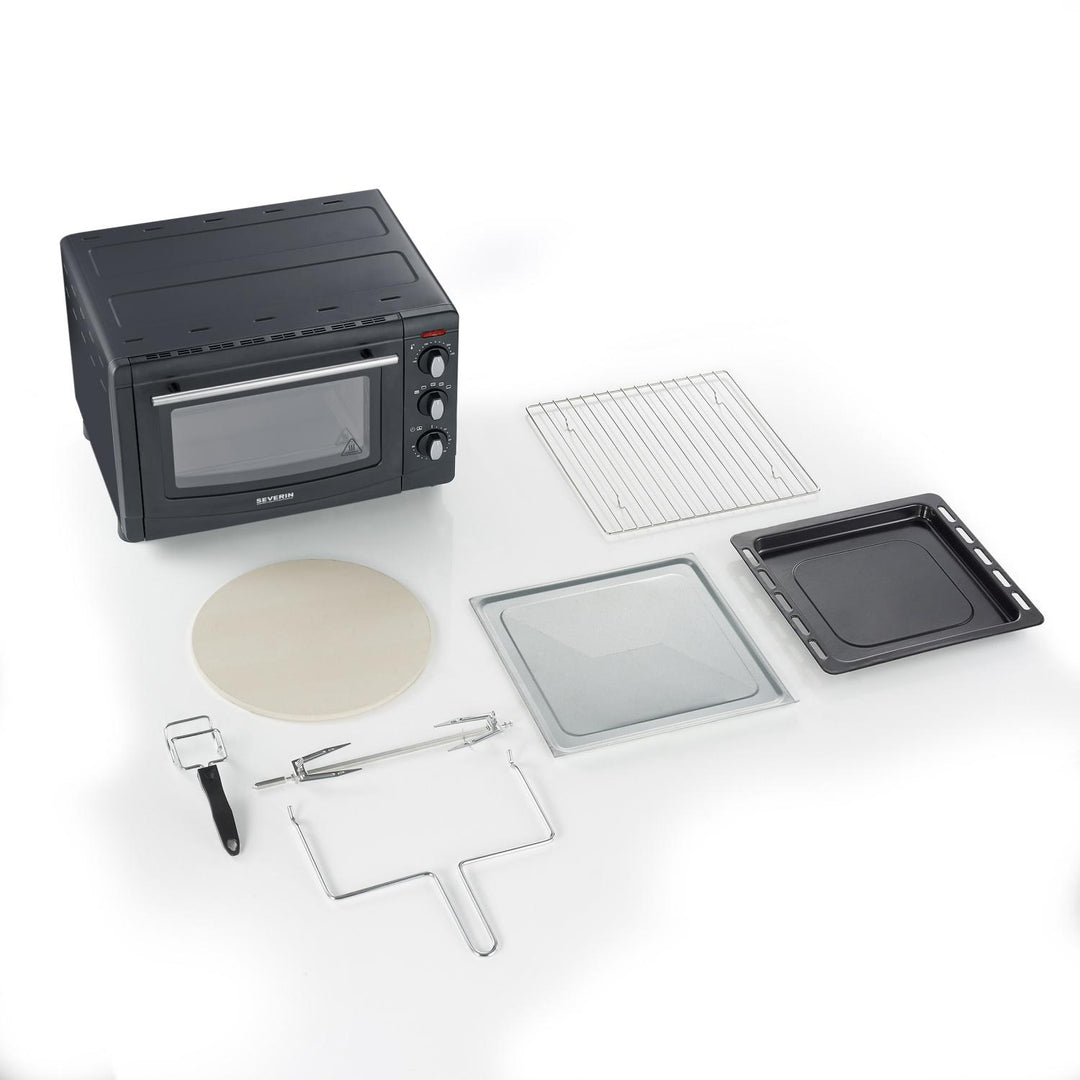 Severin - Miniugn 20 liter ink. Pizzasten TO 2068