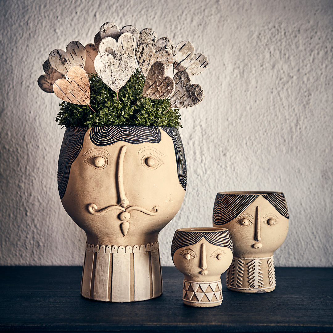 Affari of Sweden - CAMILLE Kruka XS, Beige/svart