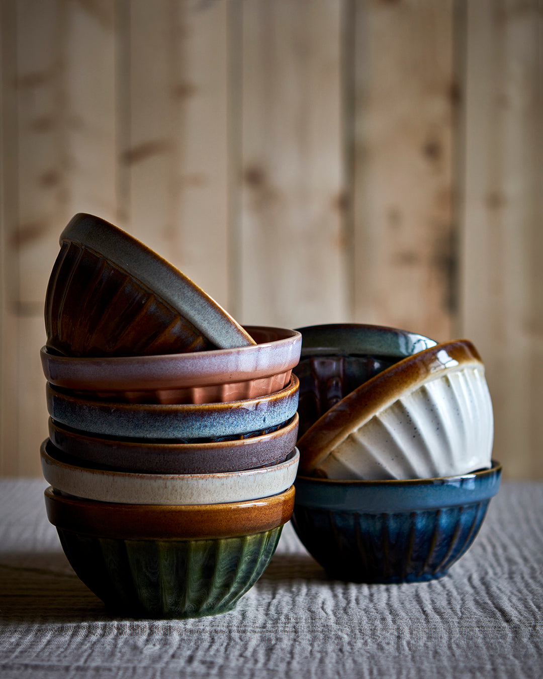 Affari of Sweden - COSTA Skål L, Elfenben/senapsgul