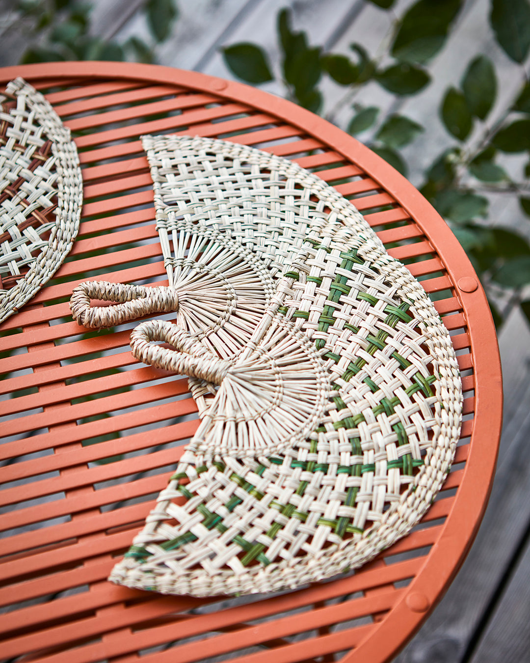 Affari of Sweden - SUNNY Solfjäder, Natur/grön