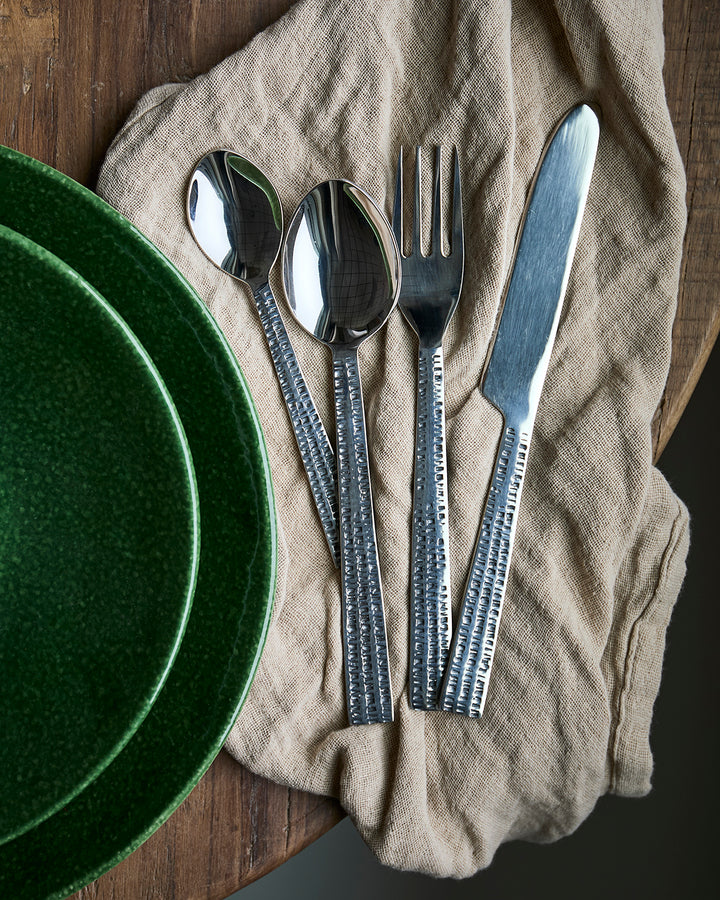 Affari of Sweden - ALVA Tesked, Silverfärgad (x12)