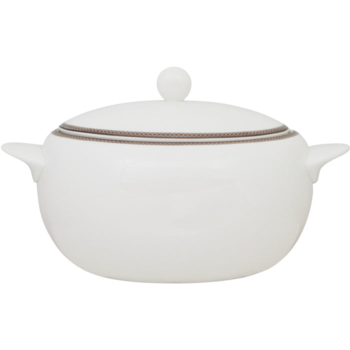 Royal Porcelain - Silver Paisley Terrin 3 L