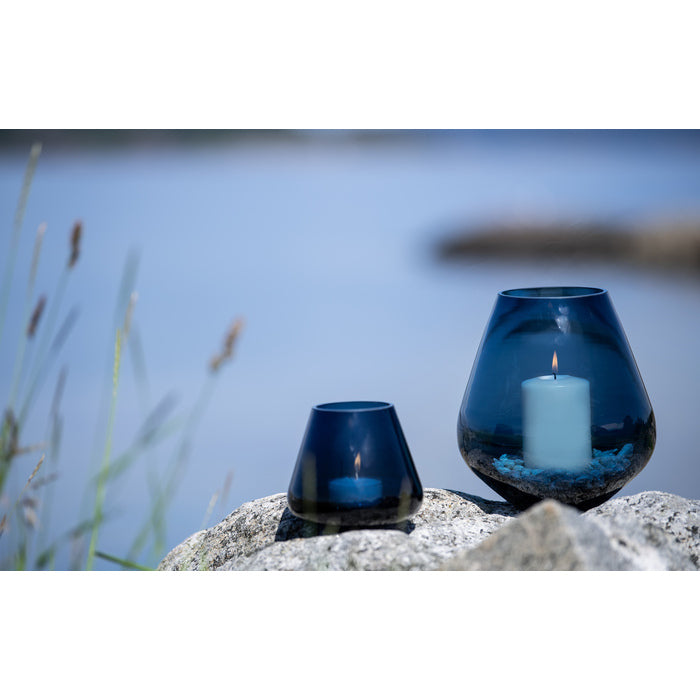 Magnor - Rocks Blue lykta 12 cm