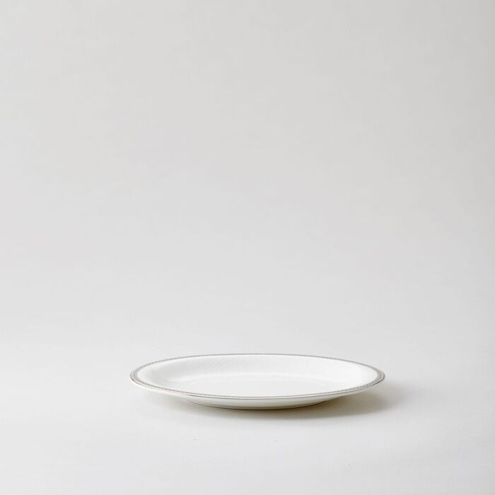 Royal Porcelain - Silver Paisley Fat till såskanna 20,5 cm