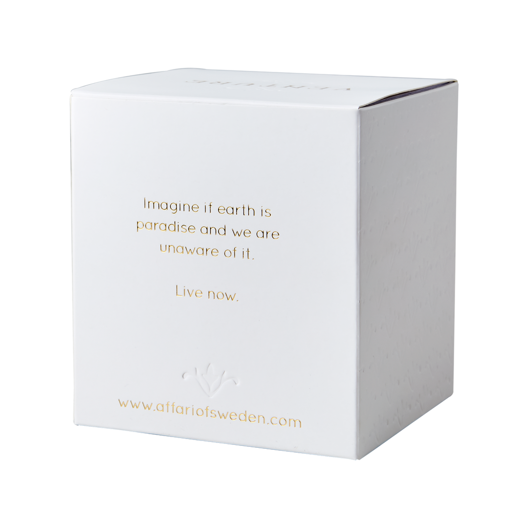 Affari of Sweden - VENTURE Doftljus Rosemary & white ginger, Vit