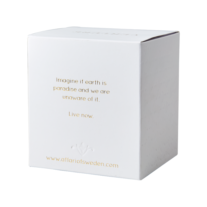 Affari of Sweden - VENTURE Doftljus Rosemary & white ginger, Vit