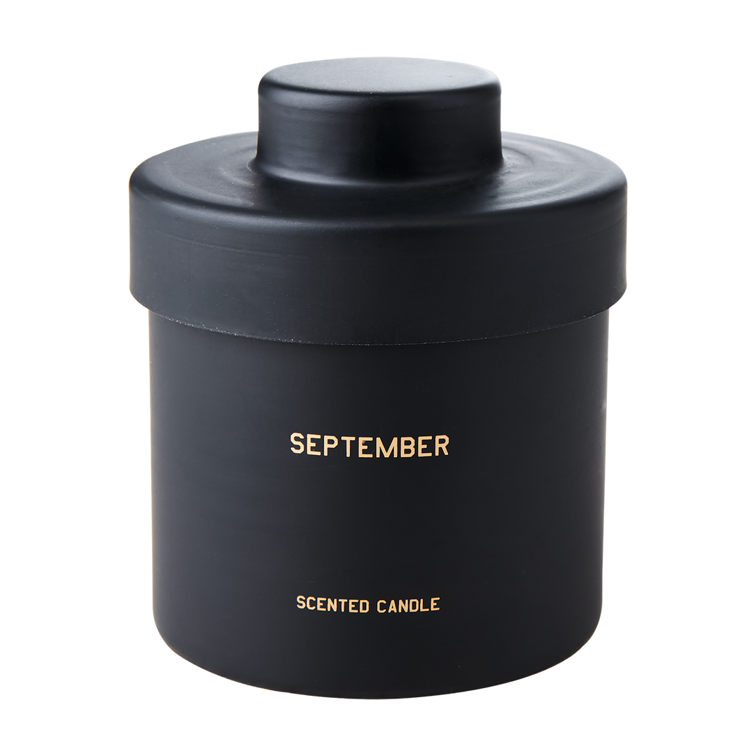 Affari of Sweden - CALENDAR Doftljus Orange & mandarin, Svart