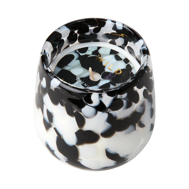 Affari of Sweden - WILD Doftljus Evening, Svart/vit