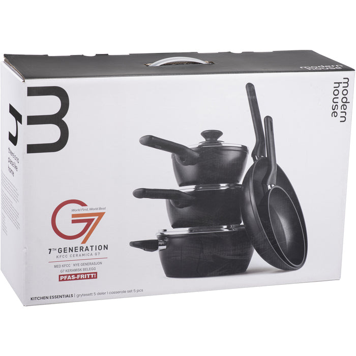 Modern House - Kitchen Essentials Grytset 5 delar