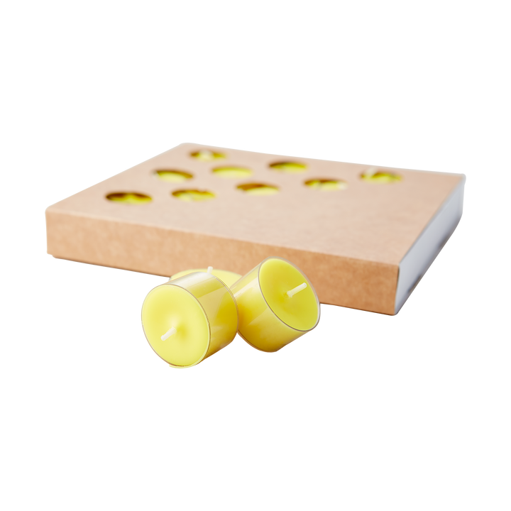 Affari of Sweden - CITRONELLA Värmeljus, 25-pack Citronella, Gul