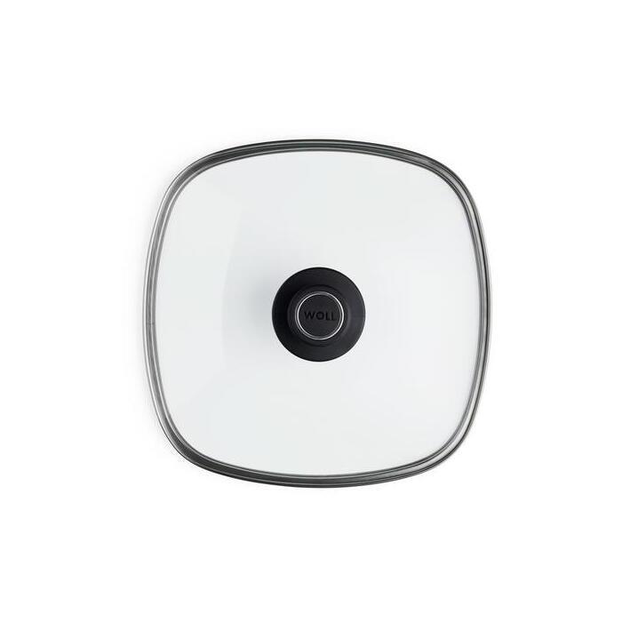 Woll - Glass Lid Grytlock i glas med ventil 26 cm