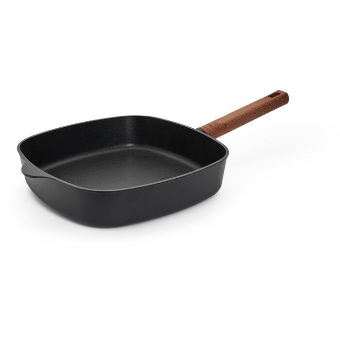 Woll - ECO Logic QXR Stekpanna 28 cm trähandtag fyrkantig