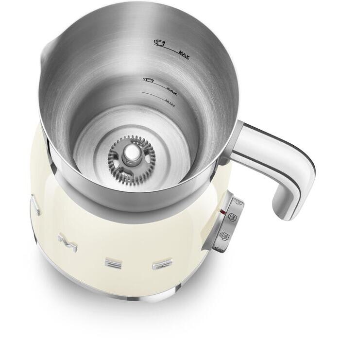 SMEG - MFF11 Mjölkskummare 600 ml Creme