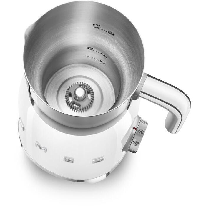 SMEG - MFF11 Mjölkskummare 600 ml Vit