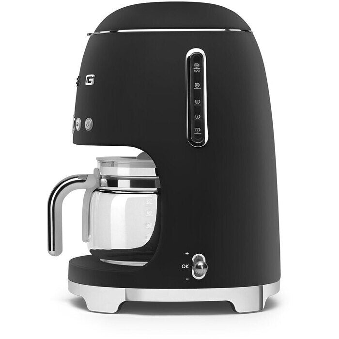 SMEG - DCF02 Kaffebryggare 1,4 L Svart