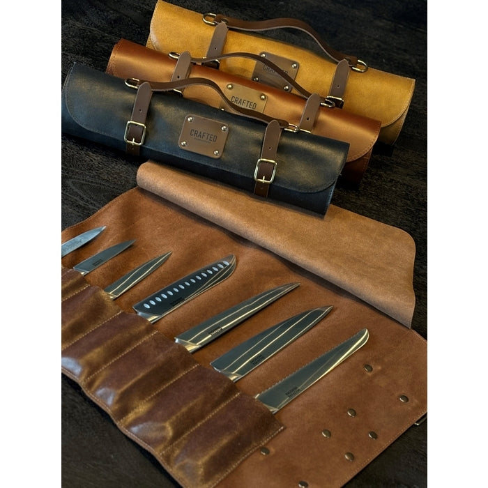 Crafted - Läder Knivväska